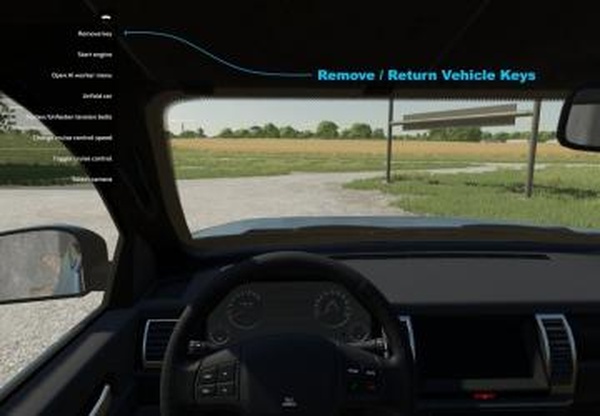 Multiplayer Vehicle Keysверсия 1.1.0.0 для Farming Simulator 2022