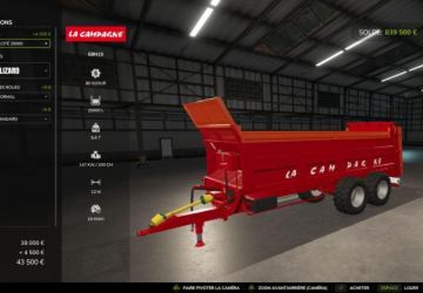 La Campagne EBN15версия 1.0.0.0 для Farming Simulator 2025