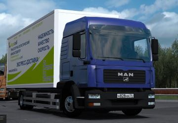 Man TGLверсия 1.0 для Euro Truck Simulator 2 (v1.25, - 1.30.x)