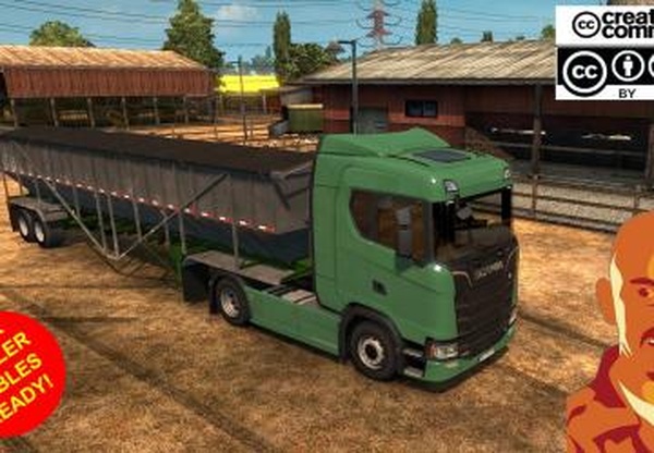 Трейлер Trinity Agri Flexверсия 1.0 для Euro Truck Simulator 2 (v1.31.x)