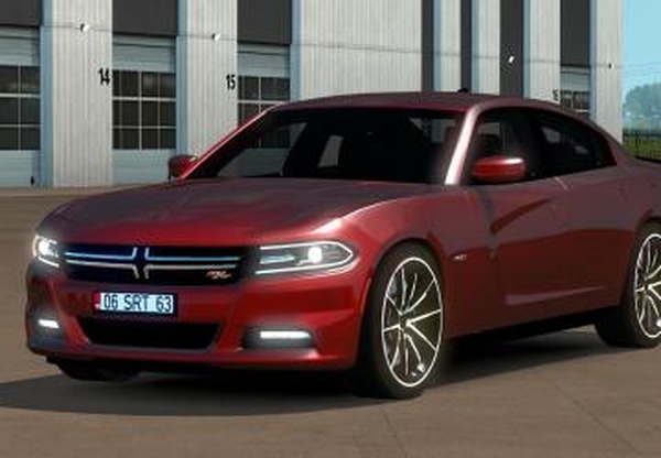 Dodge Charger 2016версия 1.0 для Euro Truck Simulator 2 (v1.31.x, 1.32.x)