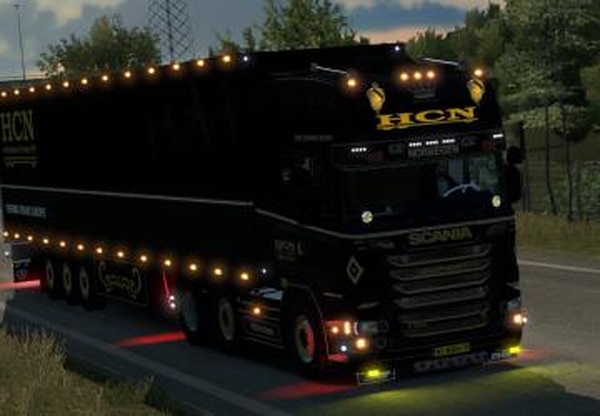 Scania R500 HCN+Schmitz Trailerверсия 30.06.18 для Euro Truck Simulator 2 (v1.31.x)