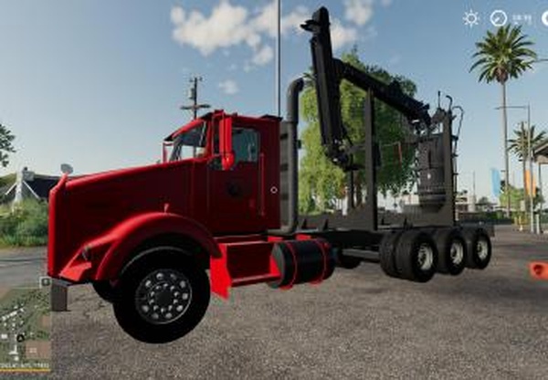 Kenworth T800 Self Loaderверсия 1.0.0.0 для Farming Simulator 2019 (v1.4х)