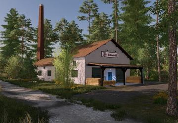 Sawmillверсия 1.0.0.0 для Farming Simulator 2022