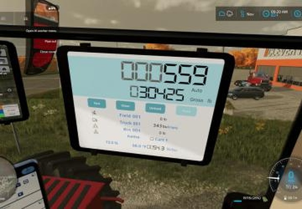 Real Dashboardверсия 1.0.0.0 для Farming Simulator 2022 (v1.7x)