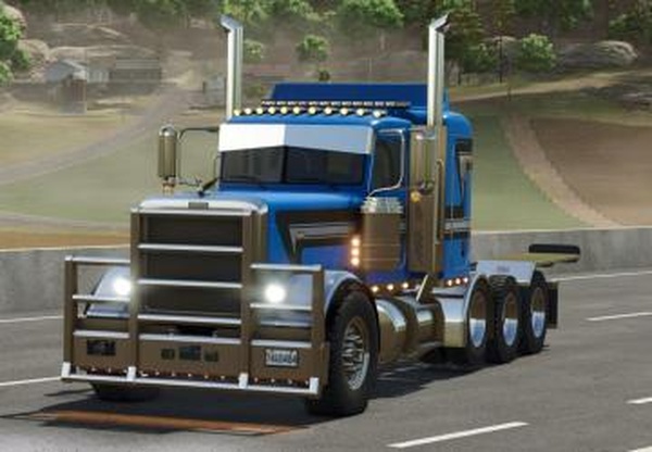 Peterbilt 389версия 1.0.0.3 для Farming Simulator 2025