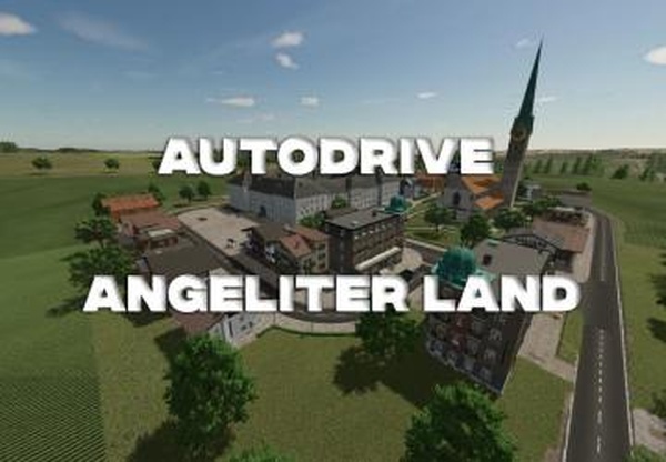 AutoDrive Angeliter Landверсия 1.0.0.0 для Farming Simulator 2025