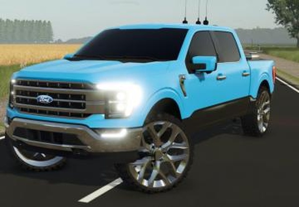 2021 Ford F150 King Ranchверсия 1.0.0.0 для Farming Simulator 2025