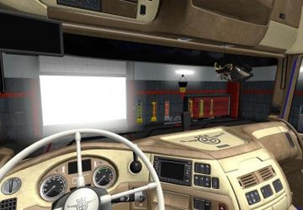 DAF Custom Interiorверсия 1.0 для Euro Truck Simulator 2 (v1.31.x)