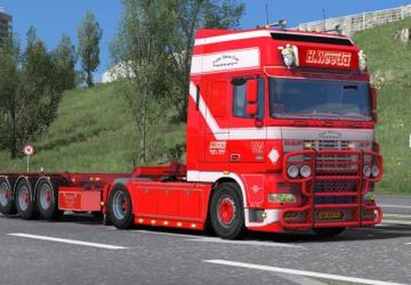 DAF XF 95 H.Weedaверсия 27.06.18 для Euro Truck Simulator 2 (v1.31.x)
