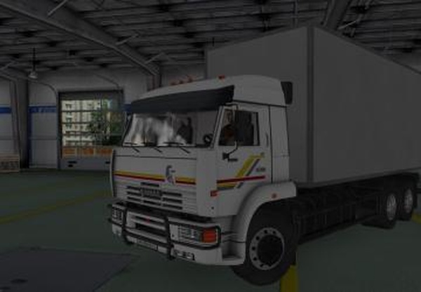 Скин на КамАЗ 6460версия 1.0 для Euro Truck Simulator 2 (v1.30.x, - 1.40.x)