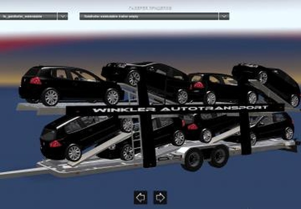 Tandem AutoTrailerверсия 1.0 для Euro Truck Simulator 2 (v1.27.x, - 1.31.x)