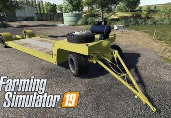 Fortschritt TL-12 Tiefladerверсия 1.0.0.1 для Farming Simulator 2019 (v1.4х)