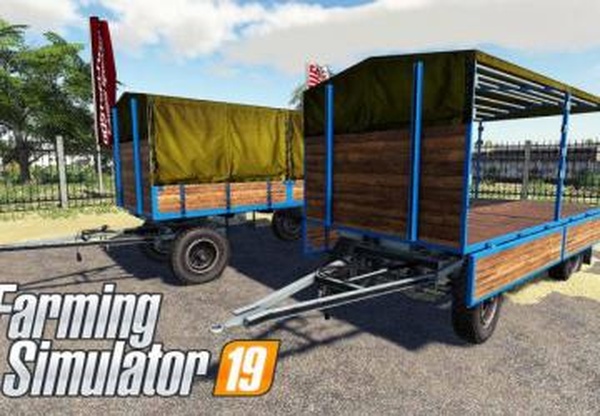 HW60 mit Planenaufbauверсия 1.0.0.0 для Farming Simulator 2019 (v1.4х)
