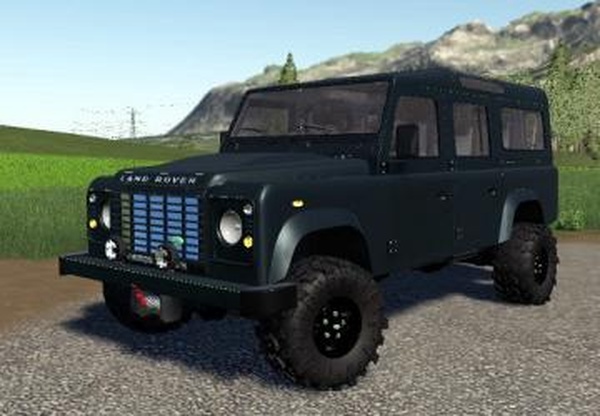 Land Rover Defender 110 Station Wagon 2011v1.0.0.0 для Farming Simulator 2019 (v1.4х)