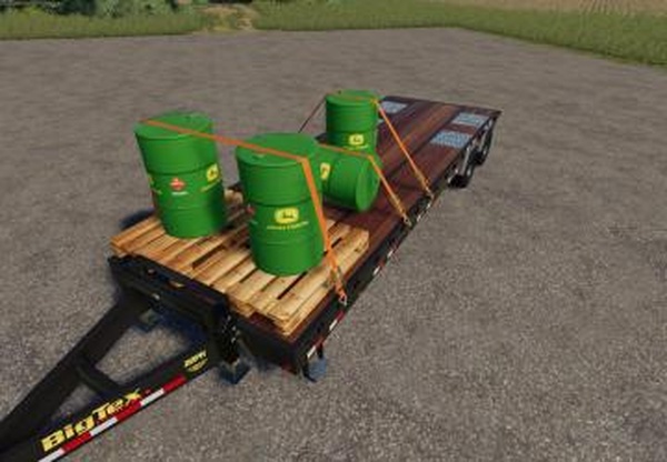 John Deere 500l diesel barrelверсия 1.0.0.0 для Farming Simulator 2019 (v1.4х)