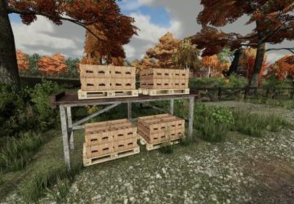 Pallets Shelf Packверсия 1.0.0.0 для Farming Simulator 2022