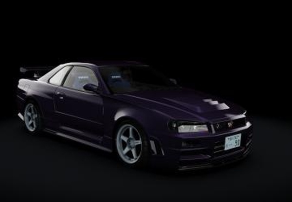Nissan Skyline GT-R Strider.Sp Remix Type-II (RAYS LMGT4)v1.01 для Assetto Corsa