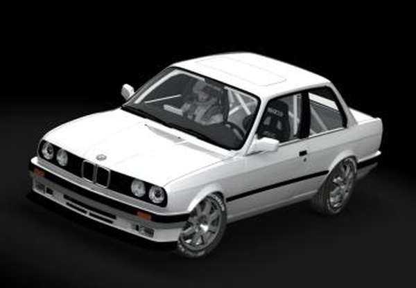 BMW E30 325i Rallyверсия asfalto для Assetto Corsa