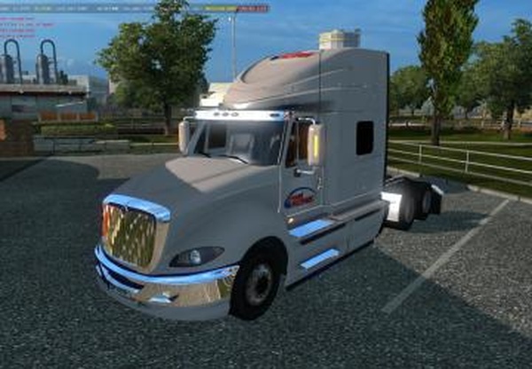International Prostar + скин «Russian Expressv1.0 для Euro Truck Simulator 2 (v1.31.x, 1.32.x)