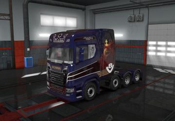 Скин пак для Scania S&R 2016версия 2.5.0 для Euro Truck Simulator 2 (v1.30.x, 1.31.x)