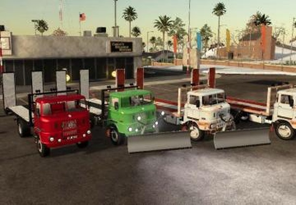 IFA W50 Towtruckверсия 1.1.1.0 для Farming Simulator 2019 (v1.4х)