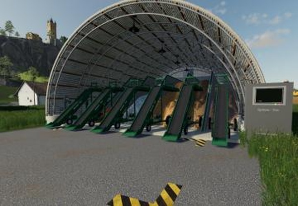 System-Tec Wurzelfruchtlagerверсия 1.0.1.0 для Farming Simulator 2019 (v1.4х)