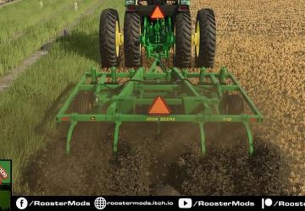 John Deere 712 Mulch Tillerверсия 1.0.0.1 для Farming Simulator 2025