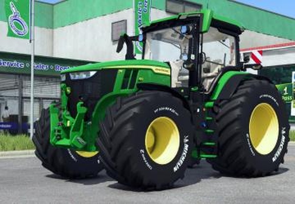 John Deere with Engraved Michelin Tiresверсия 1.0.0.0 для Farming Simulator 2025