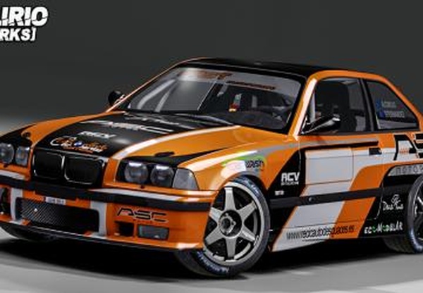 BMW M3 E36 Rally djlверсия Asfalto для Assetto Corsa