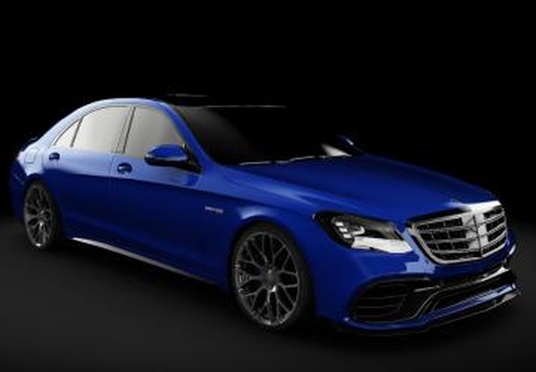 Mercedes-Benz S63 AMG Tuned | Hugoверсия 1.0 для Assetto Corsa