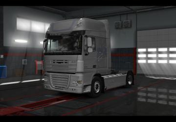 Скин металик на Daf XF 105версия 1.0 для Euro Truck Simulator 2 (v1.30.x, - 1.40.x)