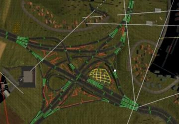 Rebuilt Hungarian interchangesверсия 2.3 для Euro Truck Simulator 2 (v1.31.x)