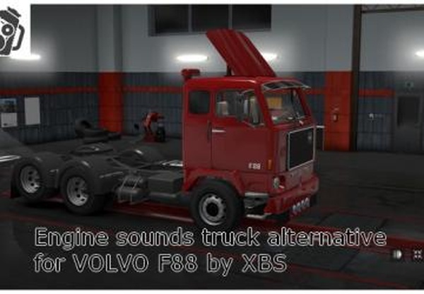 Engine sounds alternative for Volvo F88версия 1.0 для Euro Truck Simulator 2 (v1.31.x)