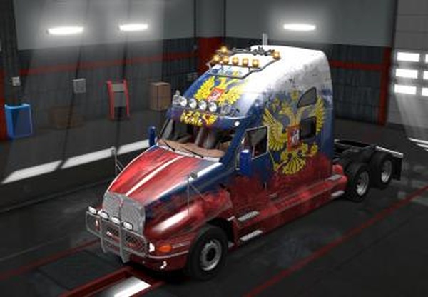 Cкины для Kenworth T2000версия 1.0 для Euro Truck Simulator 2 (v1.27.x, - 1.42.x)
