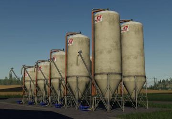 Hedemann Outdoorsilo Typ Aверсия 1.0.0.0 для Farming Simulator 2019