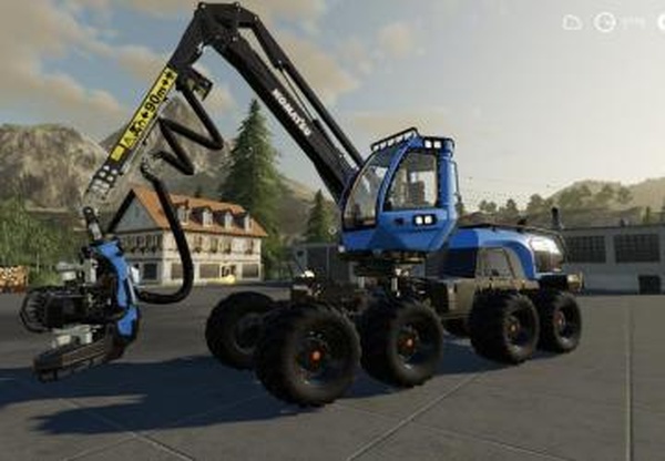 Komatsu 931 XC Nerd MPверсия 1.0 для Farming Simulator 2019