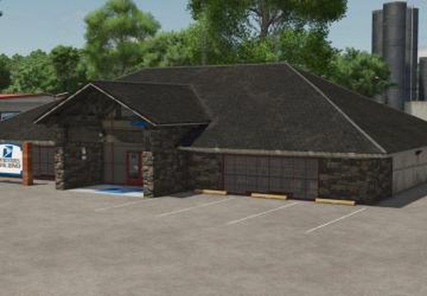 USPS Post Office Production Packверсия 1.0.0.0 для Farming Simulator 2025