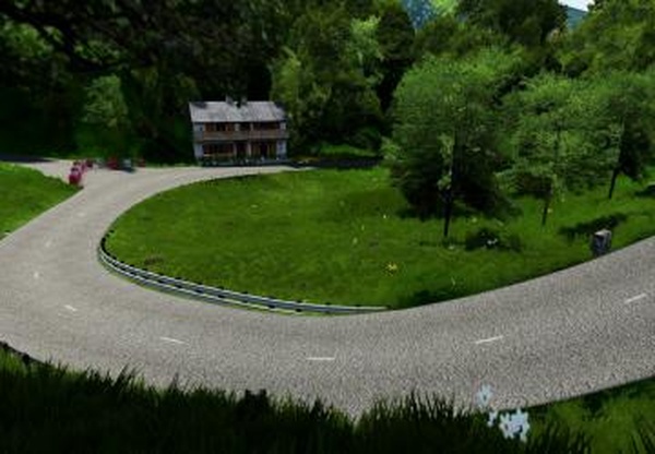 Карта «Col de fouchy»версия 1.1 для Assetto Corsa