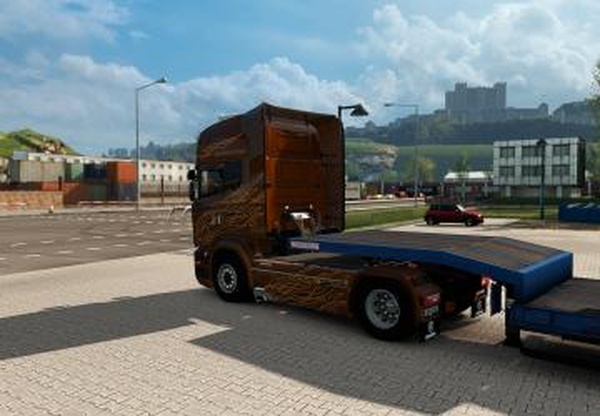 Scania RJL Improvements Cables Patchверсия 1.0 для Euro Truck Simulator 2 (v1.31.x)