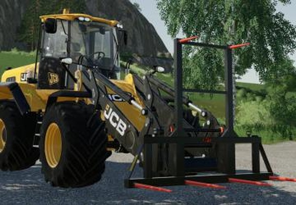 Wheel Loader Bale Forkверсия 1.0.0.0 для Farming Simulator 2019