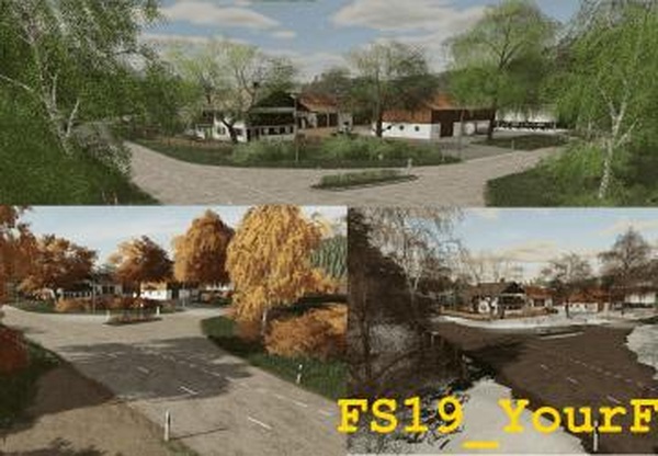 Карта «YourFarm»версия 2.0 для Farming Simulator 2019 (v1.4.x)