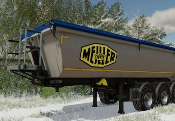 Meiller Half Tube Tipperверсия 1.0.0.1 для Farming Simulator 2022 (v1.7x)