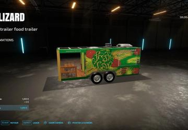 Stand Foodверсия 1.0.0.0 для Farming Simulator 2022