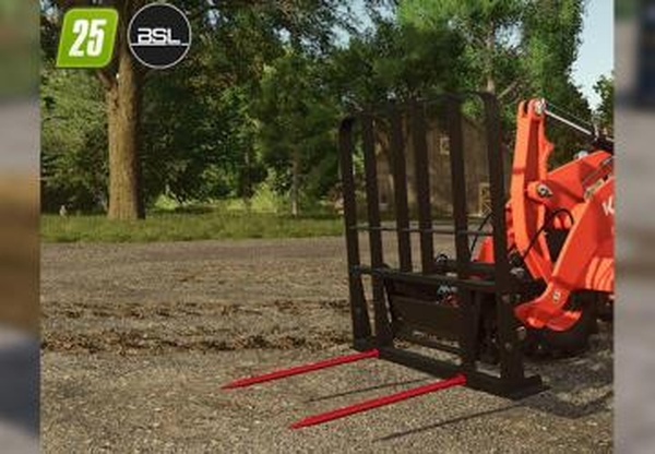 HLA Double Prong Bale Spearверсия 1.0.0.0 для Farming Simulator 2025
