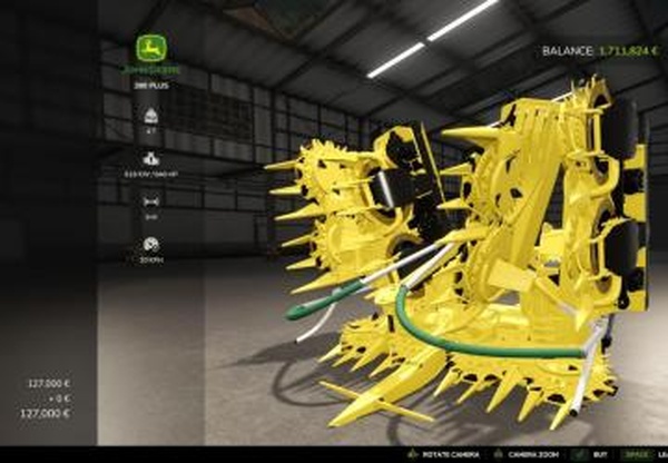 John Deere 8000 Cargo AgroSrbijaверсия 1.0.0.0 для Farming Simulator 2025
