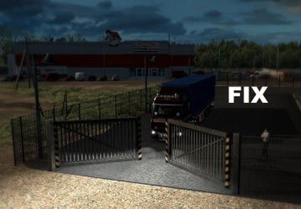 Фикс для Animated gates in companiesверсия 1.0 для Euro Truck Simulator 2 (v1.31.x)