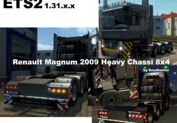 Renault Magnum Heavy Tuningверсия 01.06.18 для Euro Truck Simulator 2 (v1.31.x, 1.32.x)