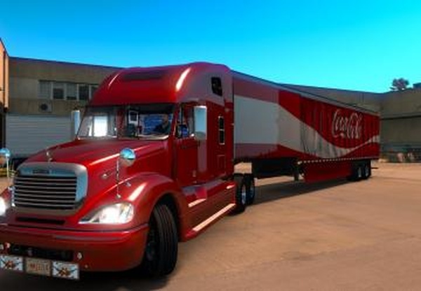 Freightliner Columbiaверсия 1.0 для Euro Truck Simulator 2 (v1.31.x, - 1.34.x)