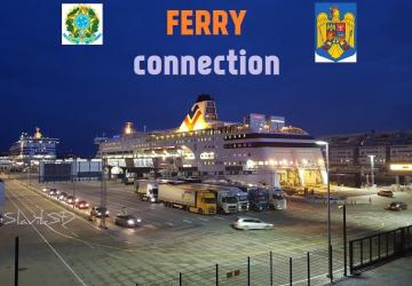 Паромы Румыния - Бразилияверсия 1.0 для Euro Truck Simulator 2 (v1.31.x)